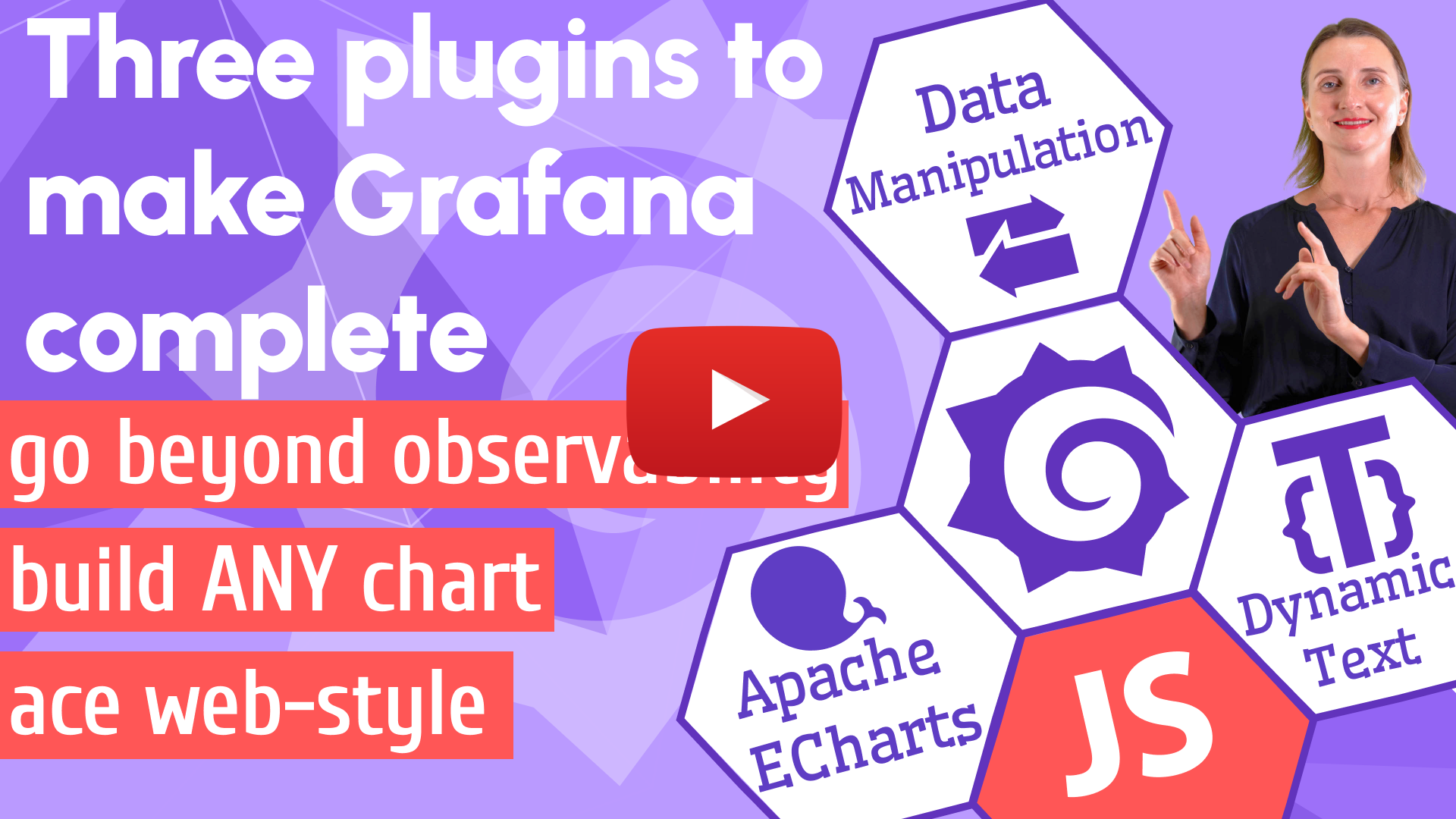 Magic JavaScript trio for Grafana | Dynamic Text, Data Manipulation and Apache ECharts plugins