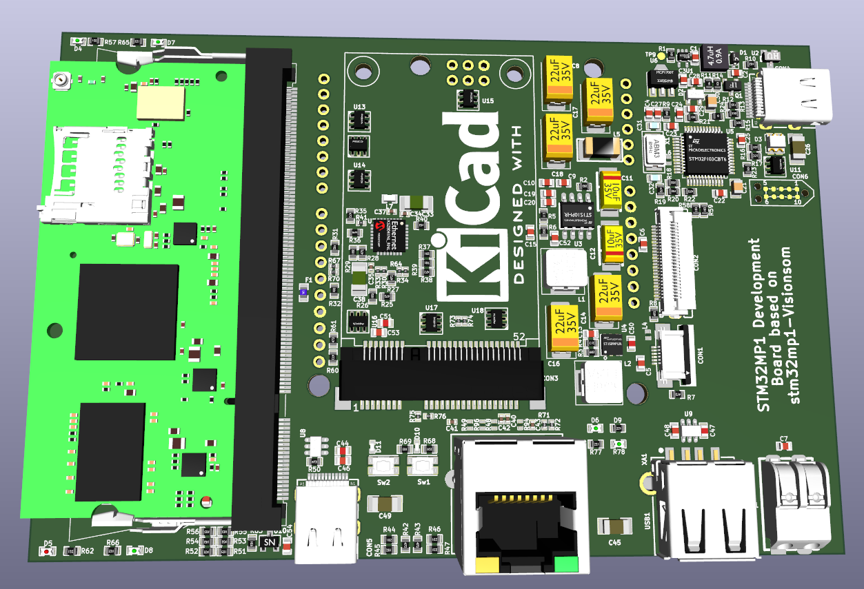 Stm32mp1-custom devboard, from the project README