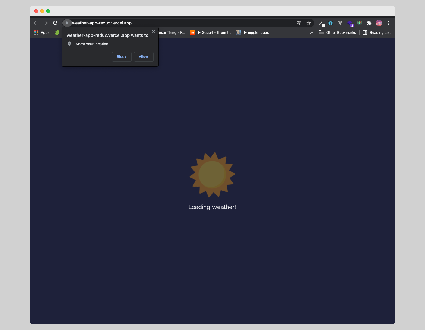 GitHub - volta2016/weather-redux: Weather App Redux