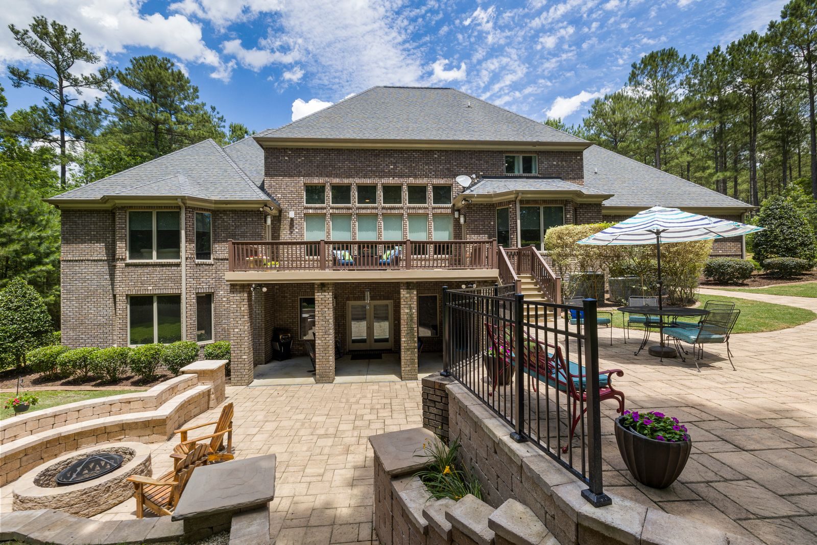 Covered porch and outdoor living
