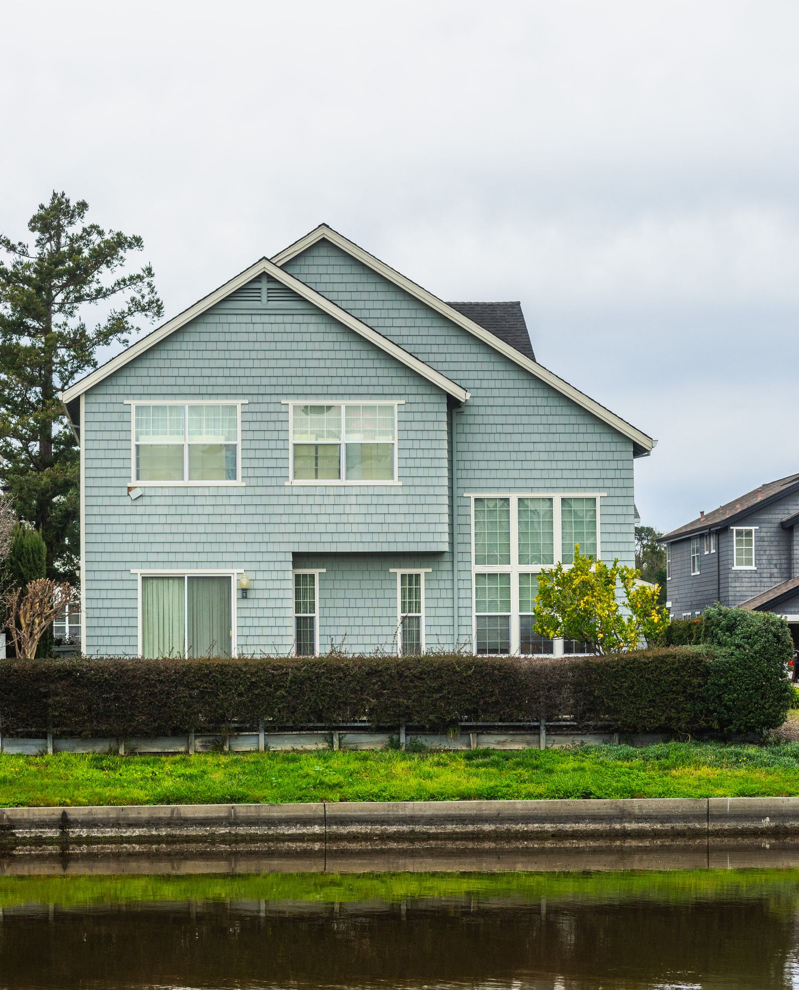 Exterior of a completed whole-home renovation