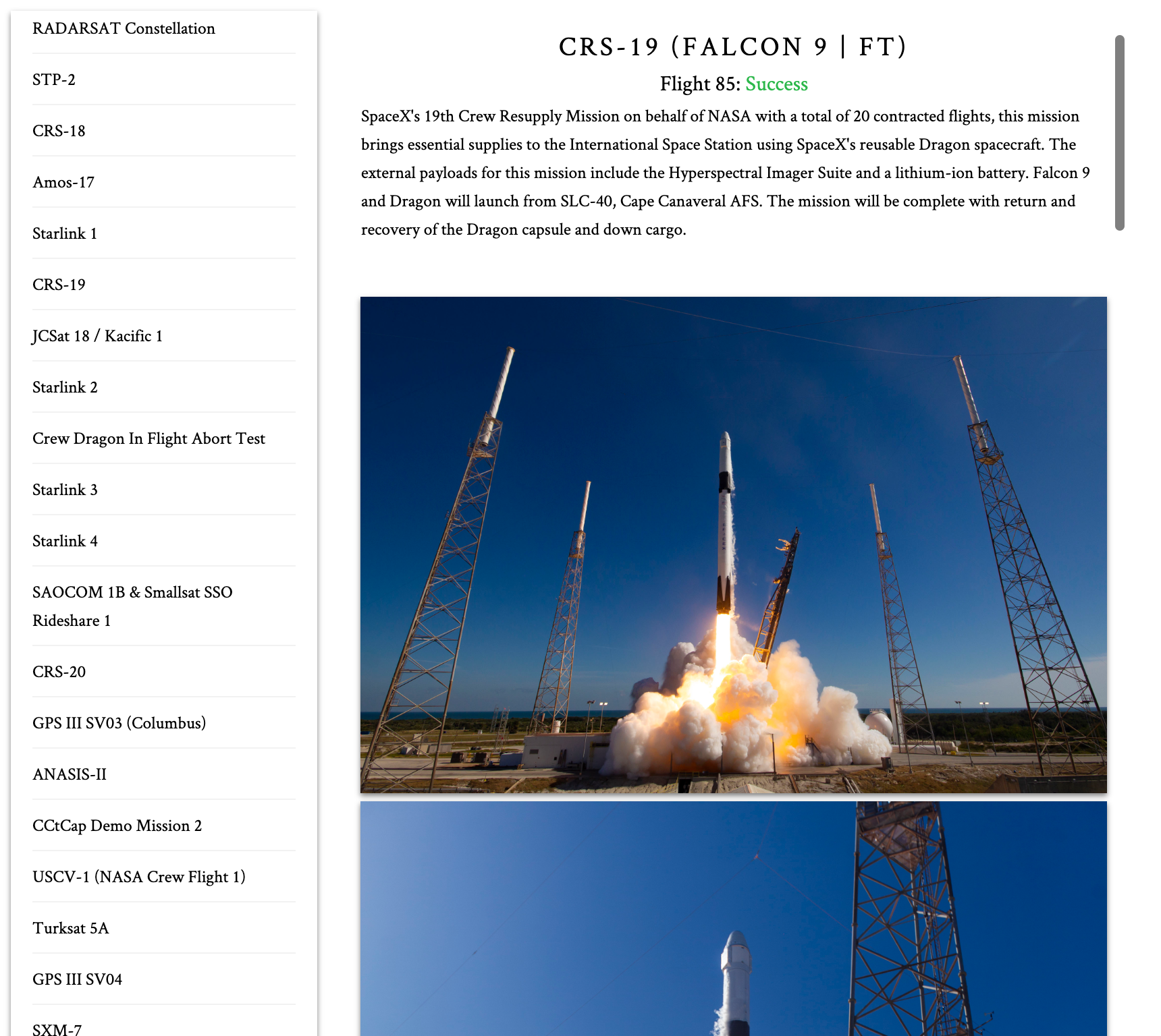 Launch Profile