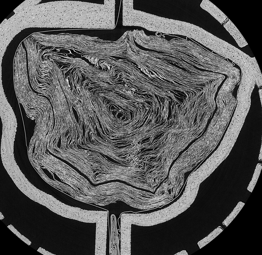 Scroll 1 mid cross-section