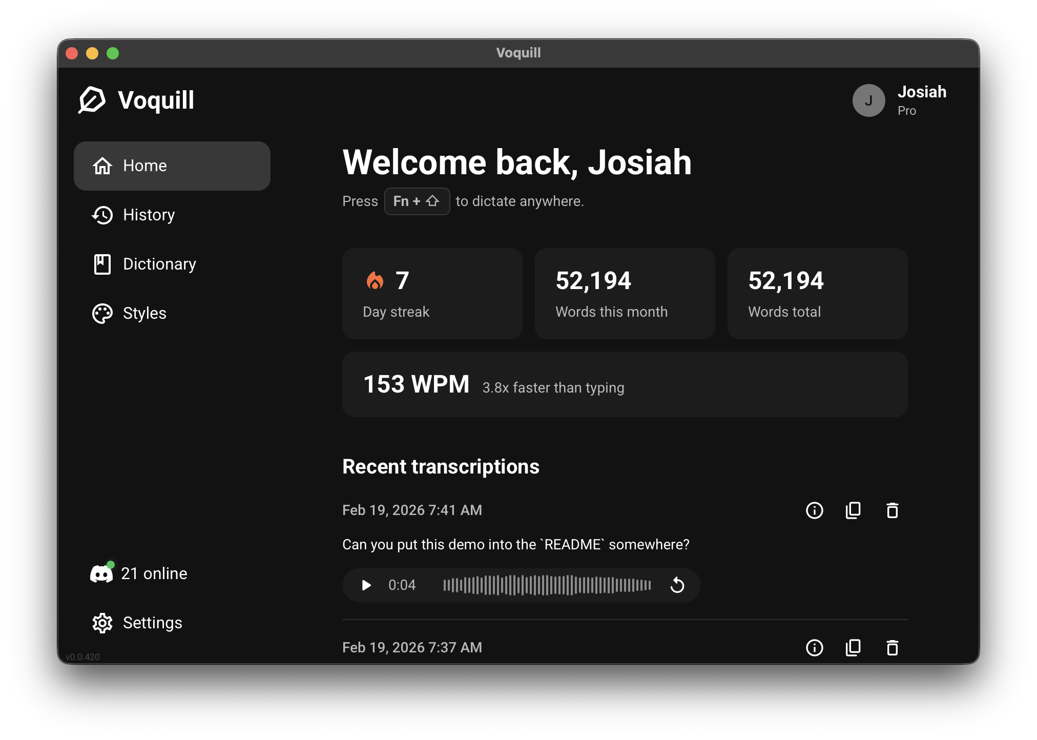 voquill の紹介画像 4
