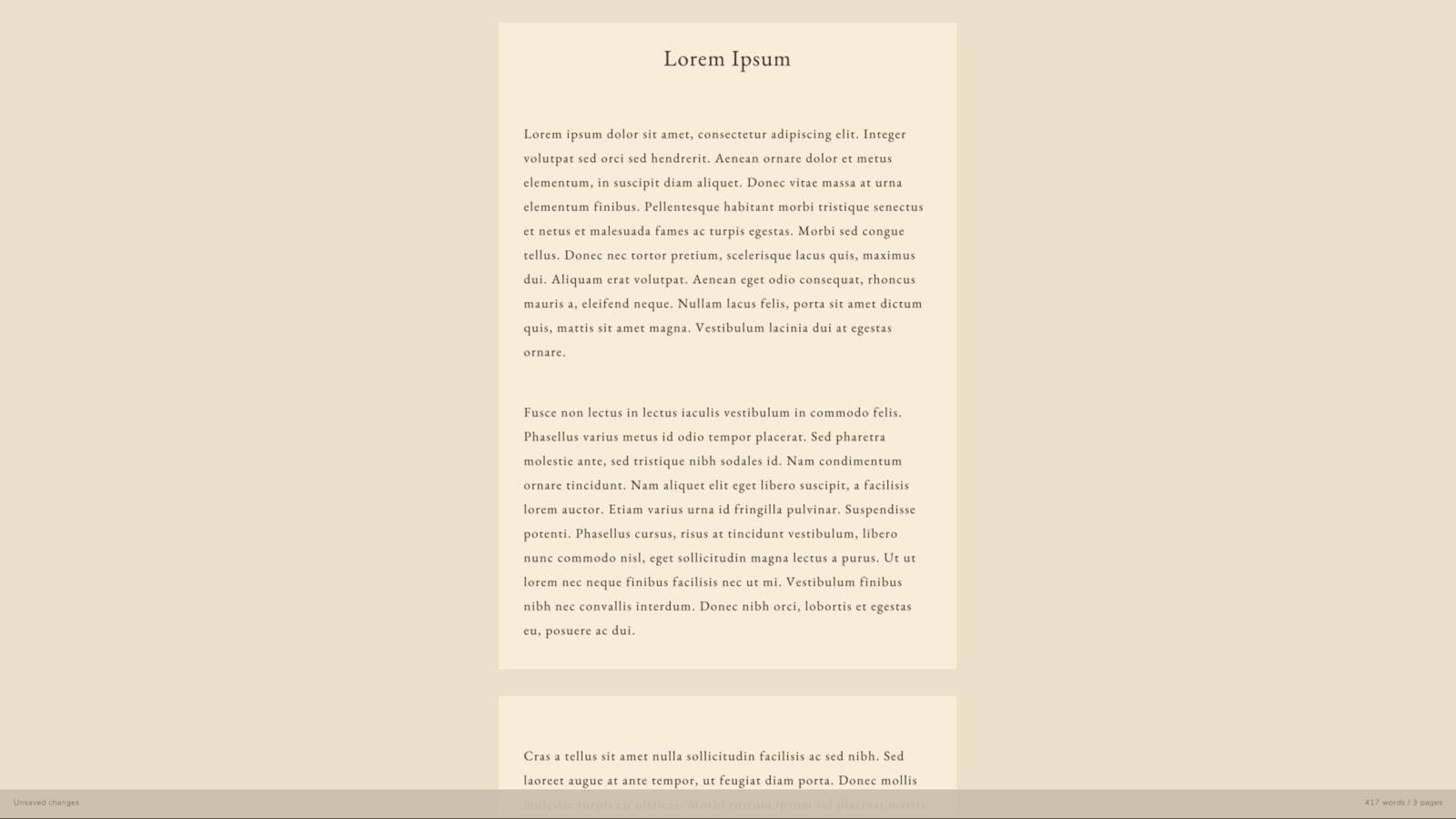 Page view