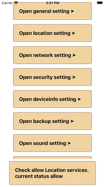 Example for ios