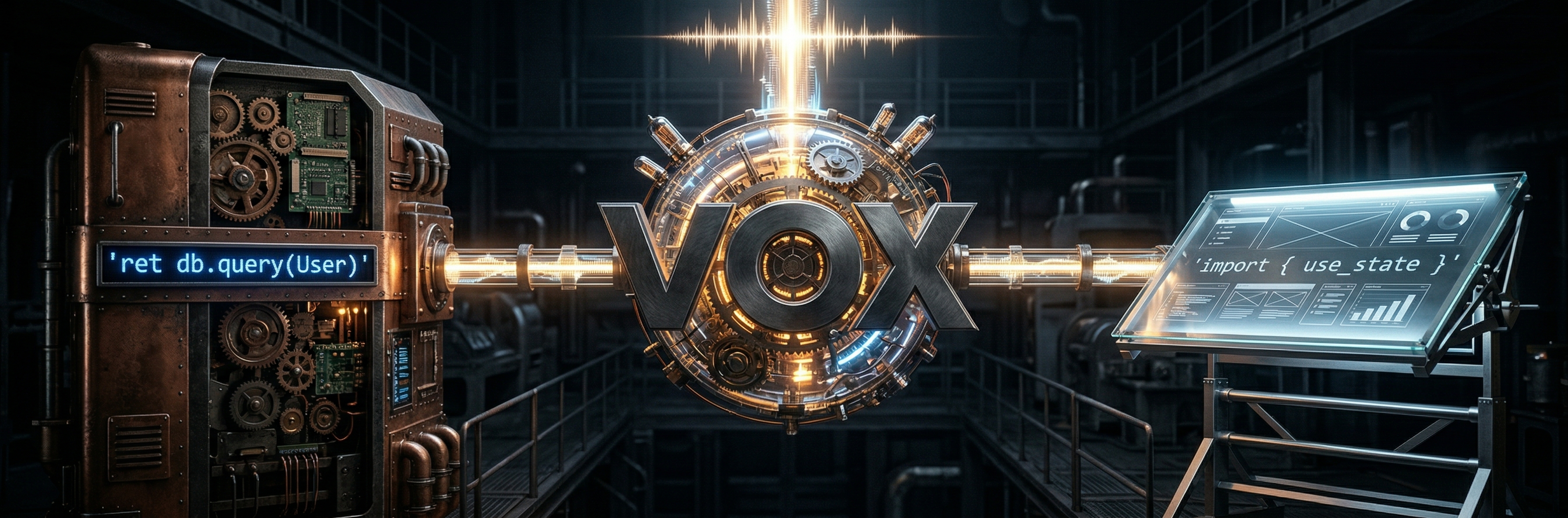 Vox - The human voice acting as the great nerve of intelligence