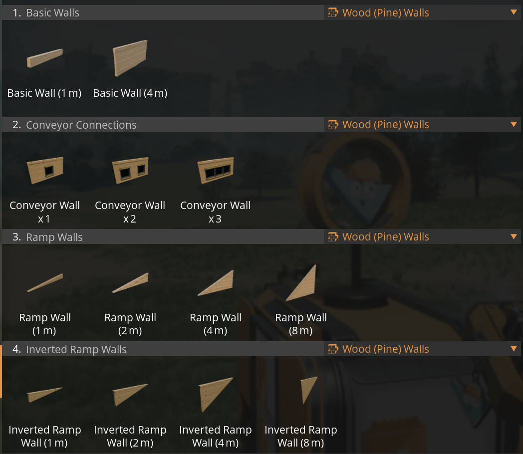 Wood Walls Buildgun 1