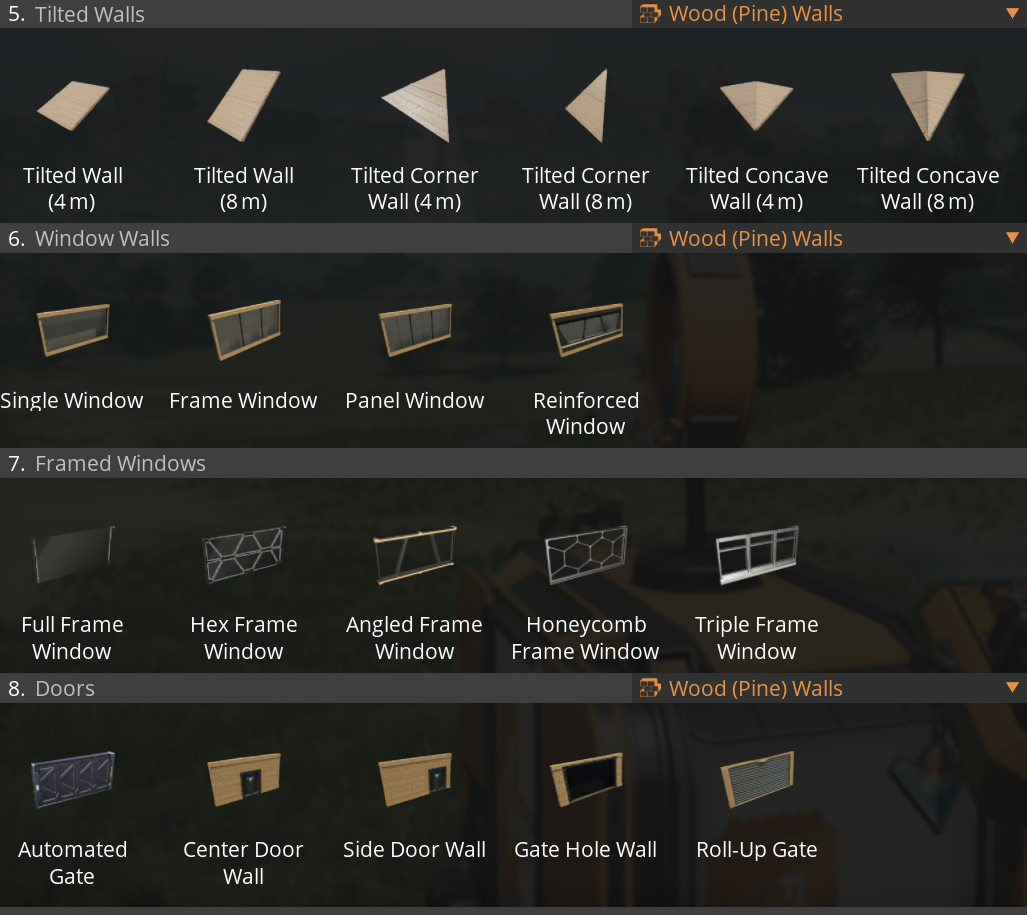 Wood Walls Buildgun 2