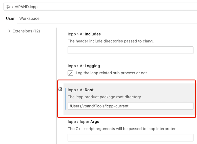 Setting/Root