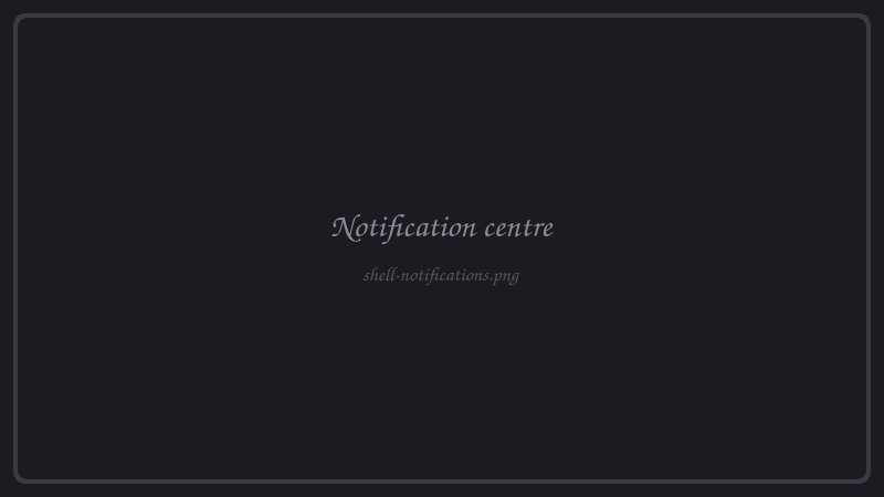 Notification centre