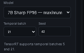 Model, temporal-batch, and seed controls