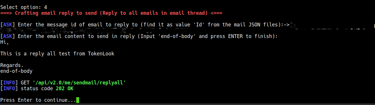 Reply all