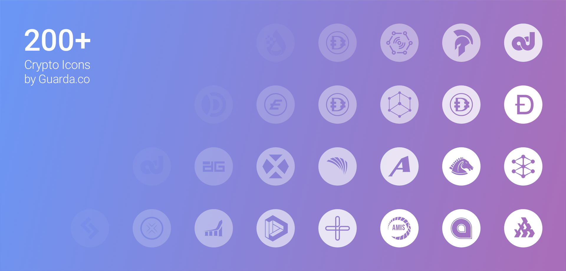 Guarda crypto icons