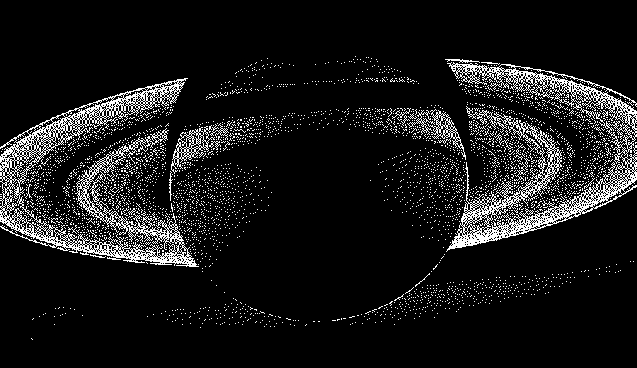 Dithered Saturn