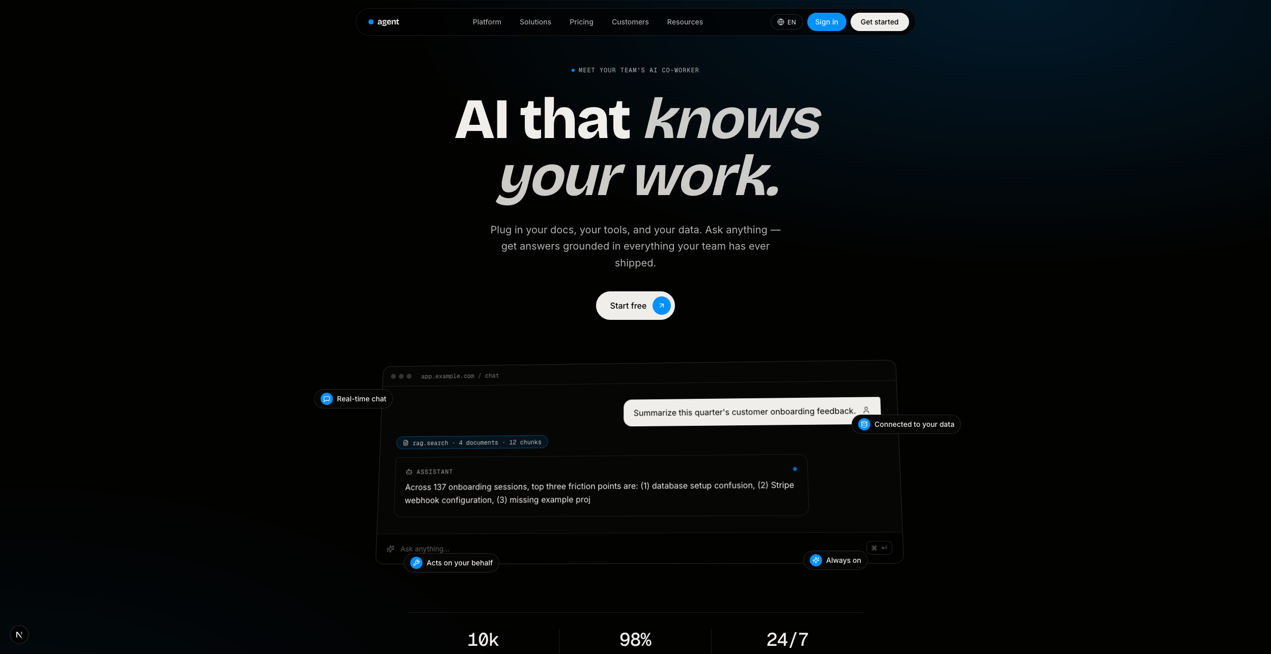 Landing Page