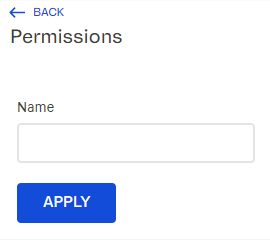 Allowed Permissions