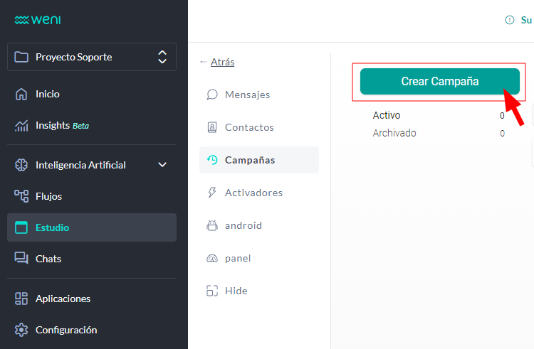 {"base64":"  ","img":{"width":750,"height":491,"type":"png","mime":"image/png","wUnits":"px","hUnits":"px","length":34451,"url":"https://raw.githubusercontent.com/vtexdocs/help-center-content/refs/heads/main/docs/es/tutorials/weni-by-vtex/est%C3%BAdio/como-crear-una-campana_2.png"}}