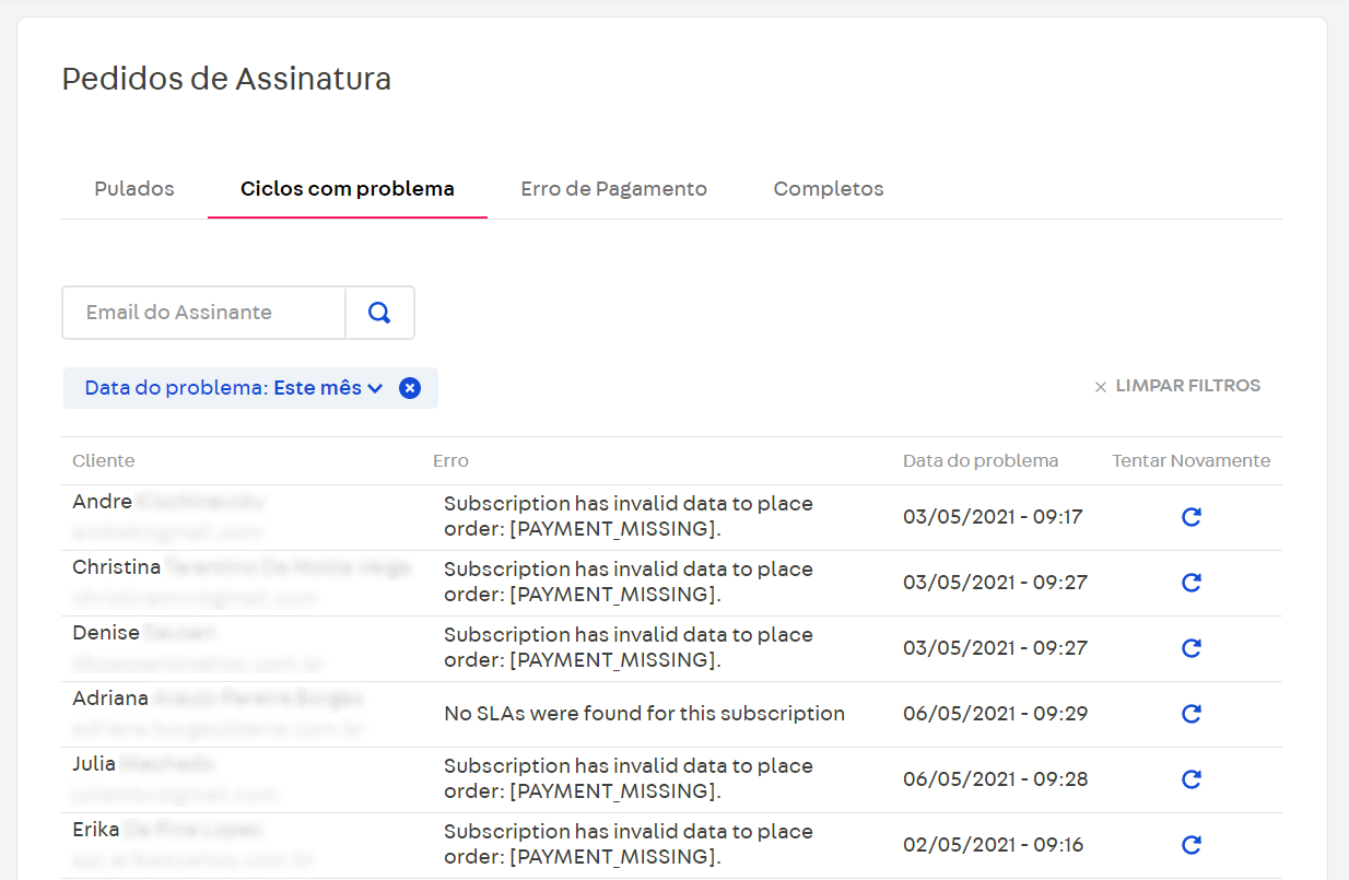 {"base64":" ","img":{"width":1234,"height":805,"type":"png","mime":"image/png","wUnits":"px","hUnits":"px","length":153852,"url":"https://raw.githubusercontent.com/vtexdocs/help-center-content/refs/heads/main/docs/pt/tutorials/assinaturas/guias-de-assinatura/como-solucionar-erros-em-pedidos-de-assinaturas_1.png"}}