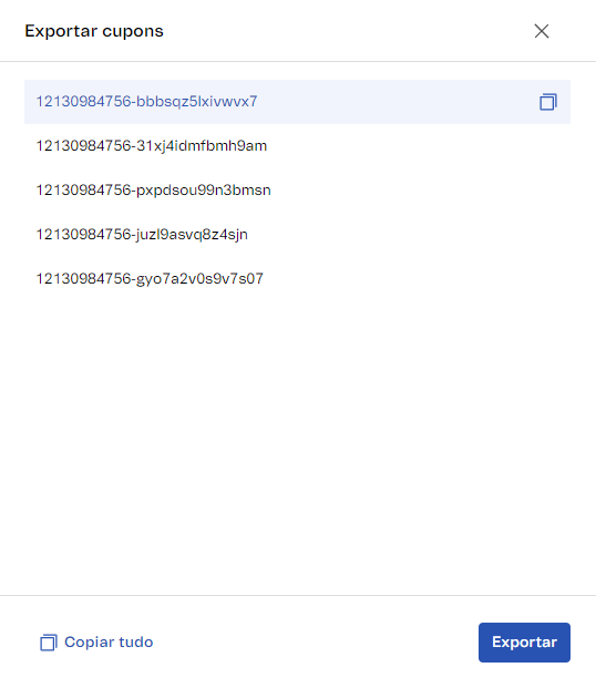 {"base64":"  ","img":{"width":538,"height":621,"type":"png","mime":"image/png","wUnits":"px","hUnits":"px","length":20779,"url":"https://raw.githubusercontent.com/vtexdocs/help-center-content/refs/heads/main/docs/pt/tutorials/promo%C3%A7%C3%B5es-e-taxas/cupons/lista-de-cupons-beta_3.PNG"}}