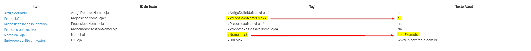 {"base64":"  ","img":{"width":2224,"height":214,"type":"png","mime":"image/png","wUnits":"px","hUnits":"px","length":36306,"url":"https://raw.githubusercontent.com/vtexdocs/help-center-content/refs/heads/main/docs/pt/tutorials/storefront/configura%C3%A7%C3%B5es-da-loja---storefront/alterar-textos-padrao-do-sistema-exibidos-na-loja_1.png"}}