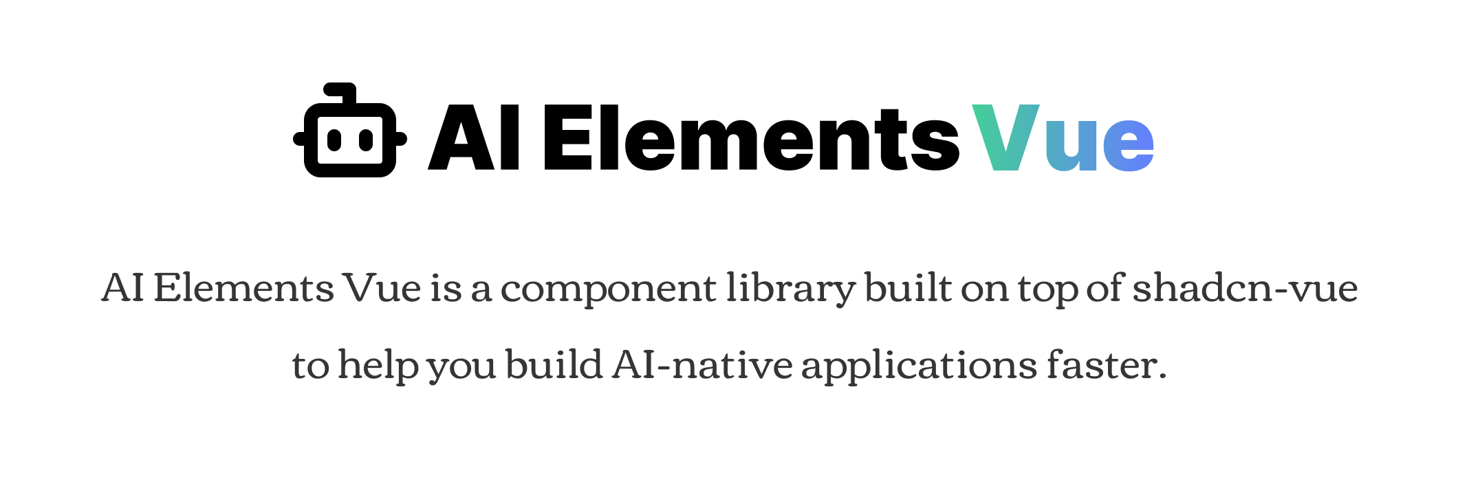 AI Elements Vue