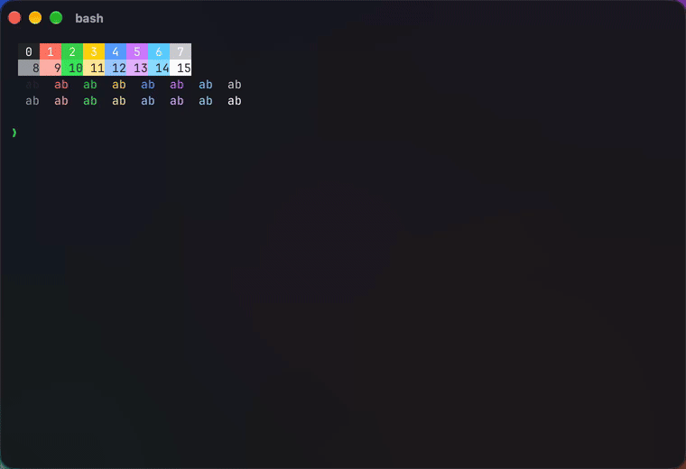 An iTerm2 window turning glassier and changing accent color live as iglass install commands run