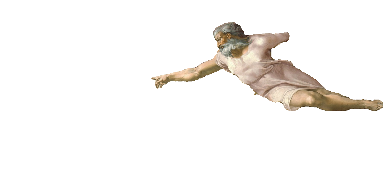 God with angels