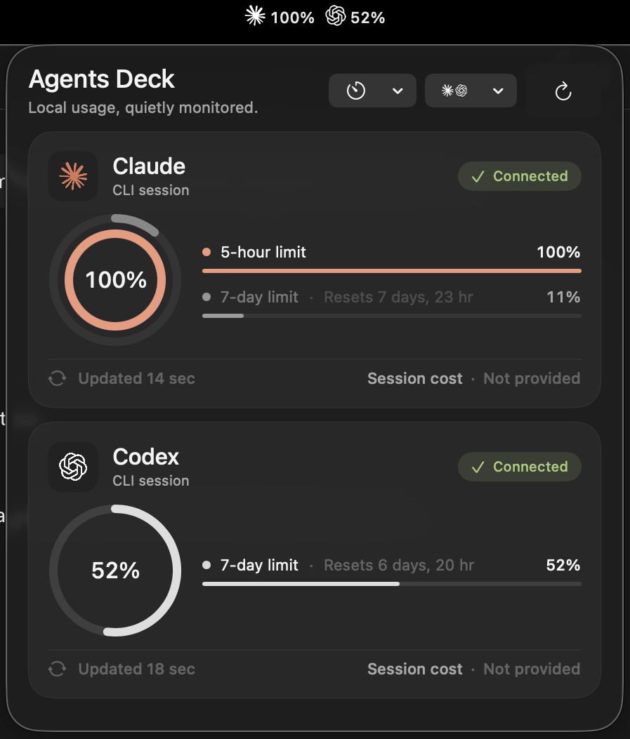 Agents Deck