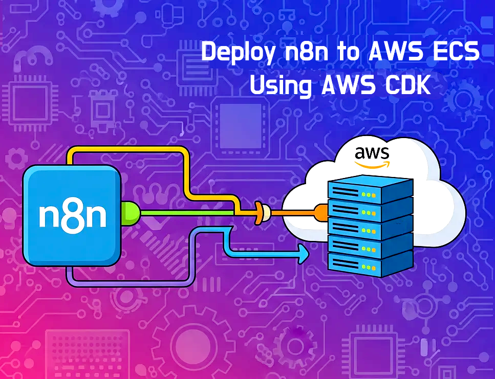 Self-hosted n8n on AWS ECS with CDK
