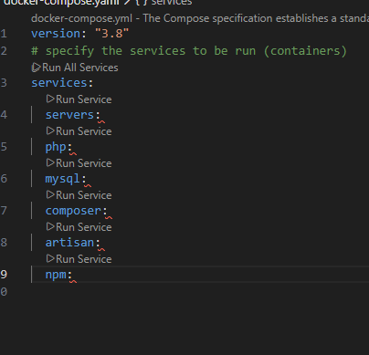 services in laravel app