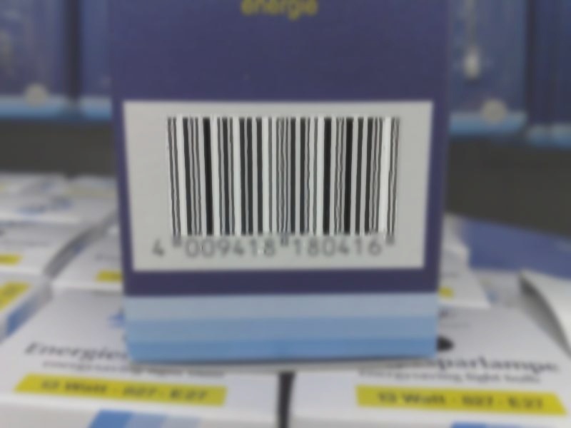 Unblurred image