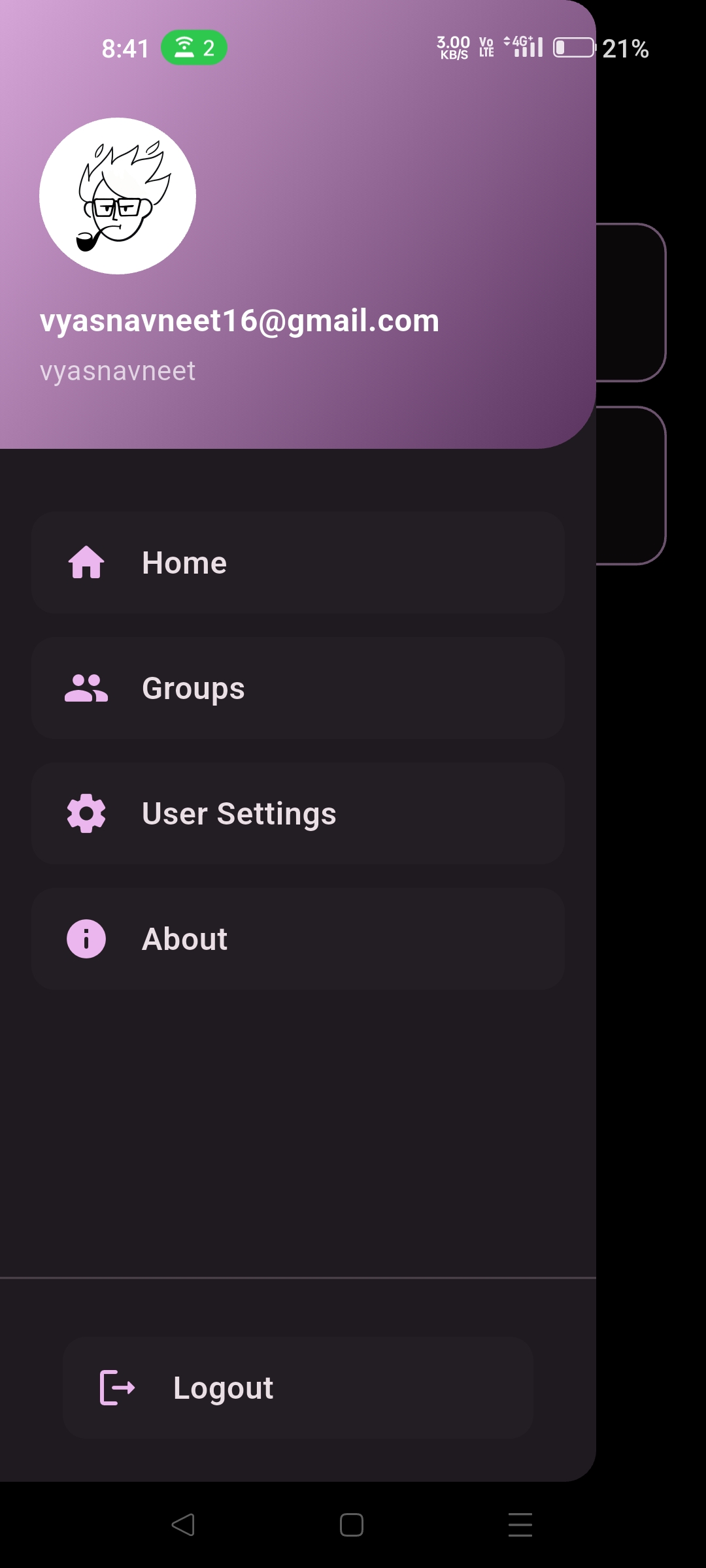 App Drawer