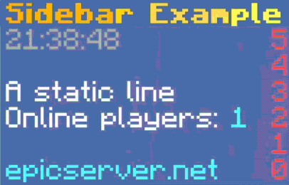 Sidebar example