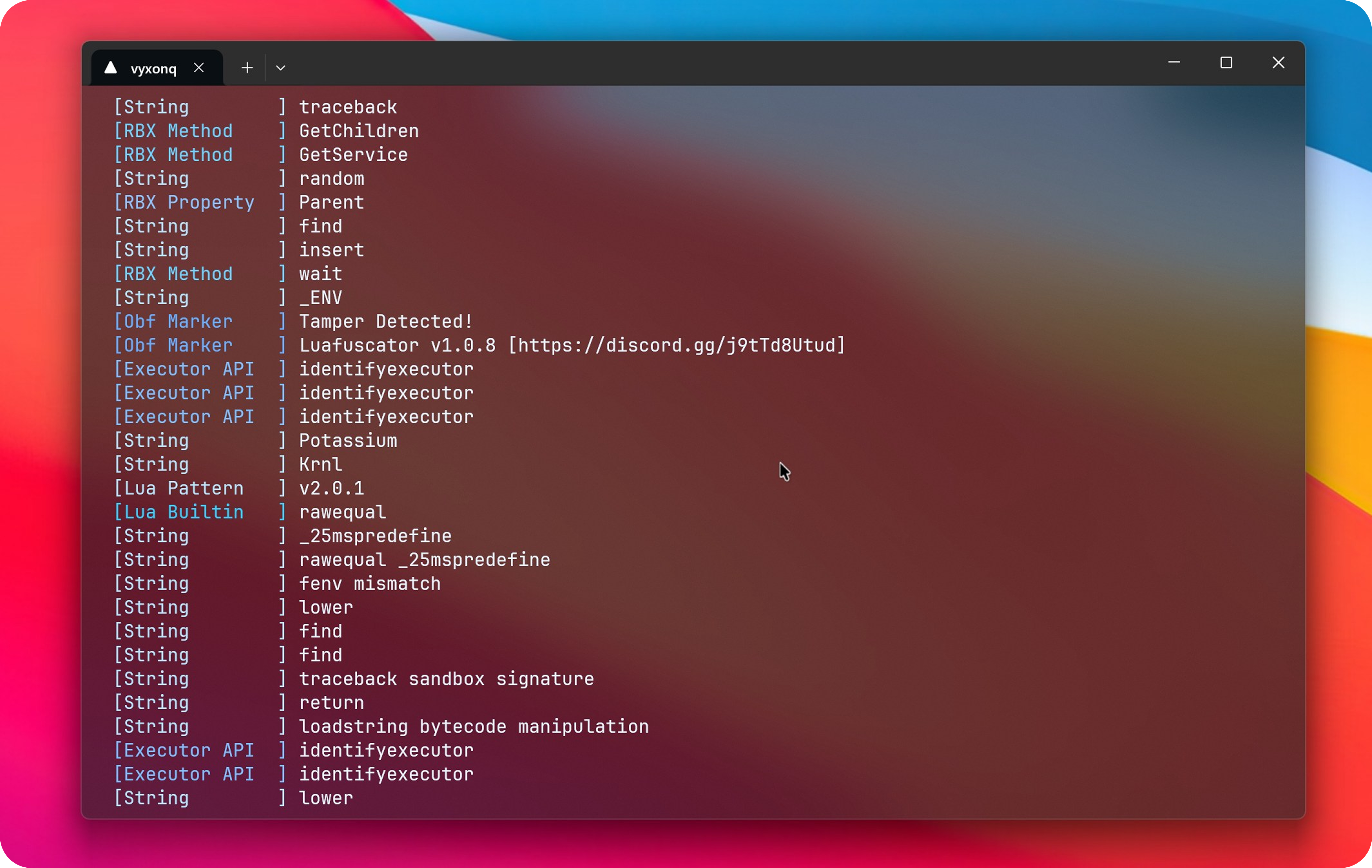 Luafuscator Deobfuscator Screenshot