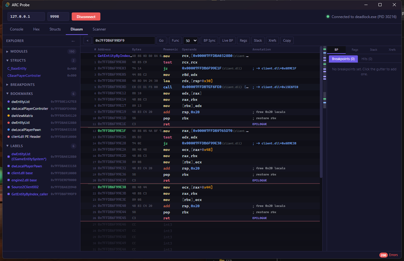 disassembler