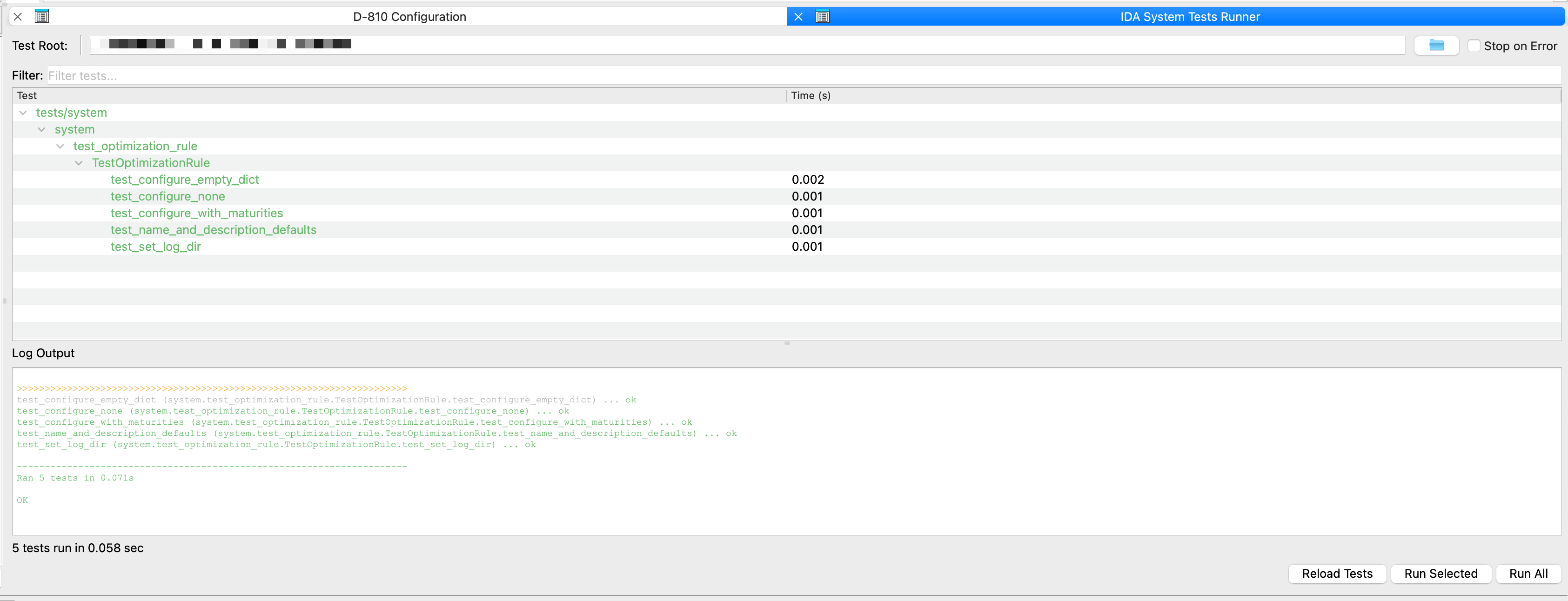 "Test Runner Example"