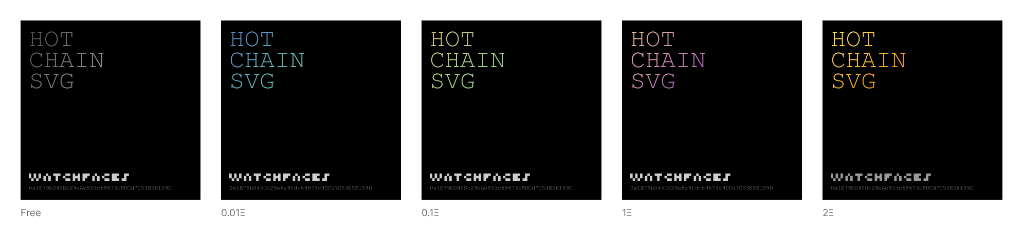 Projects using Hot Chain SVG