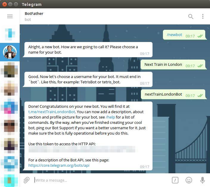 Telegram BotFather