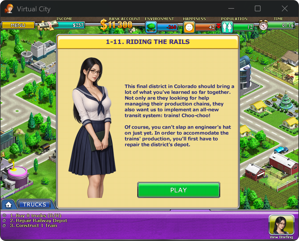 Level 1-11 briefing in game