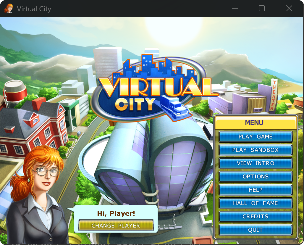 Main menu