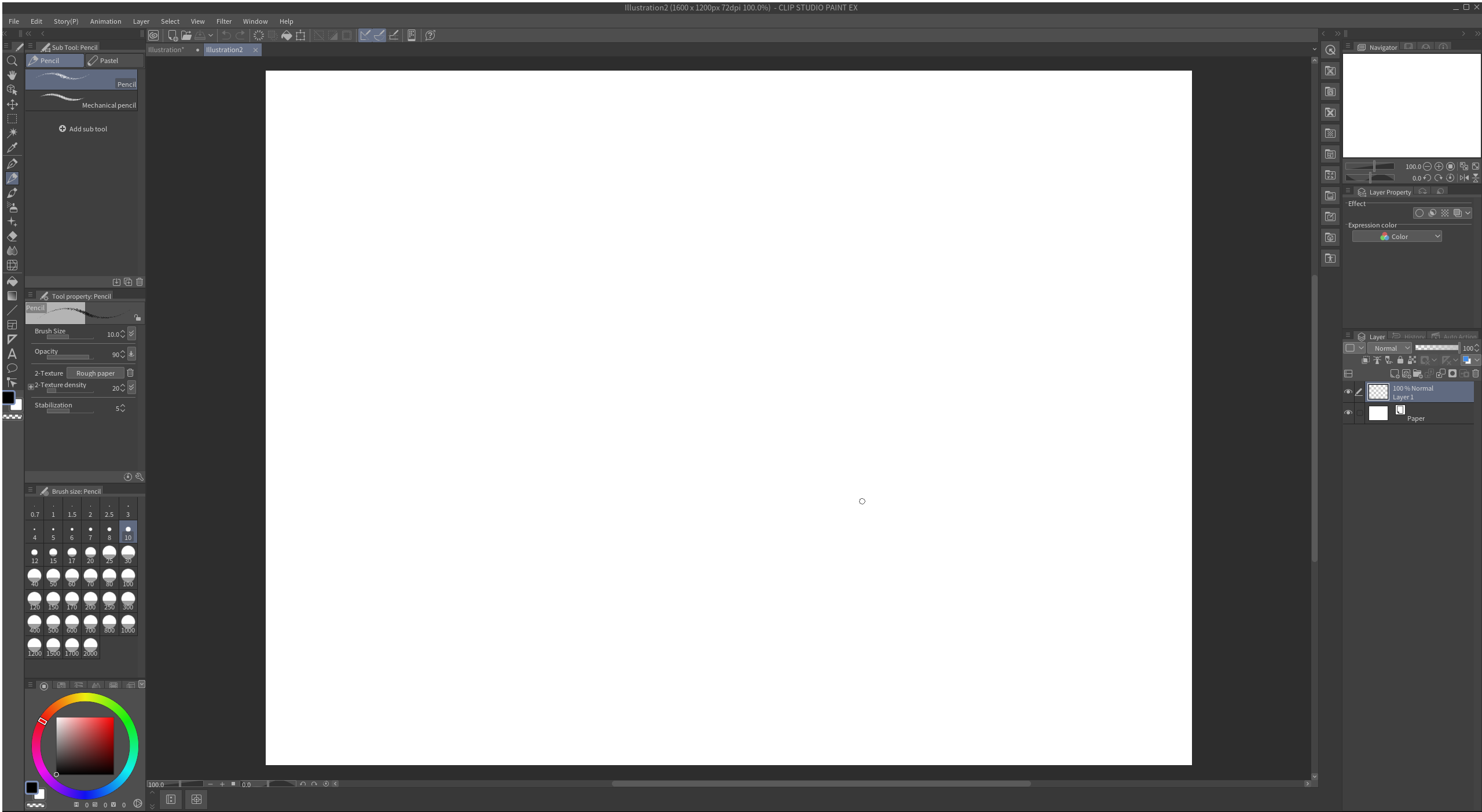 Clip Studio Paint EX 1.x running on Linux through Wine