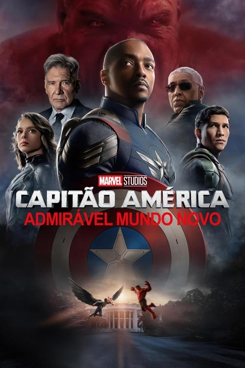 Capa de Capitão América: Admirável Mundo Novo
