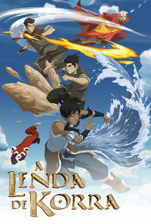 Capa de A Lenda de Korra
