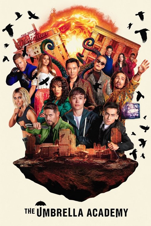 Capa de The Umbrella Academy