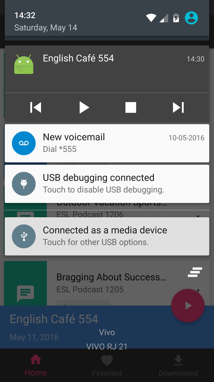 Media Playback with Notifications