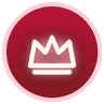 Animated crown badge