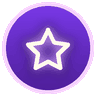 Animated star badge