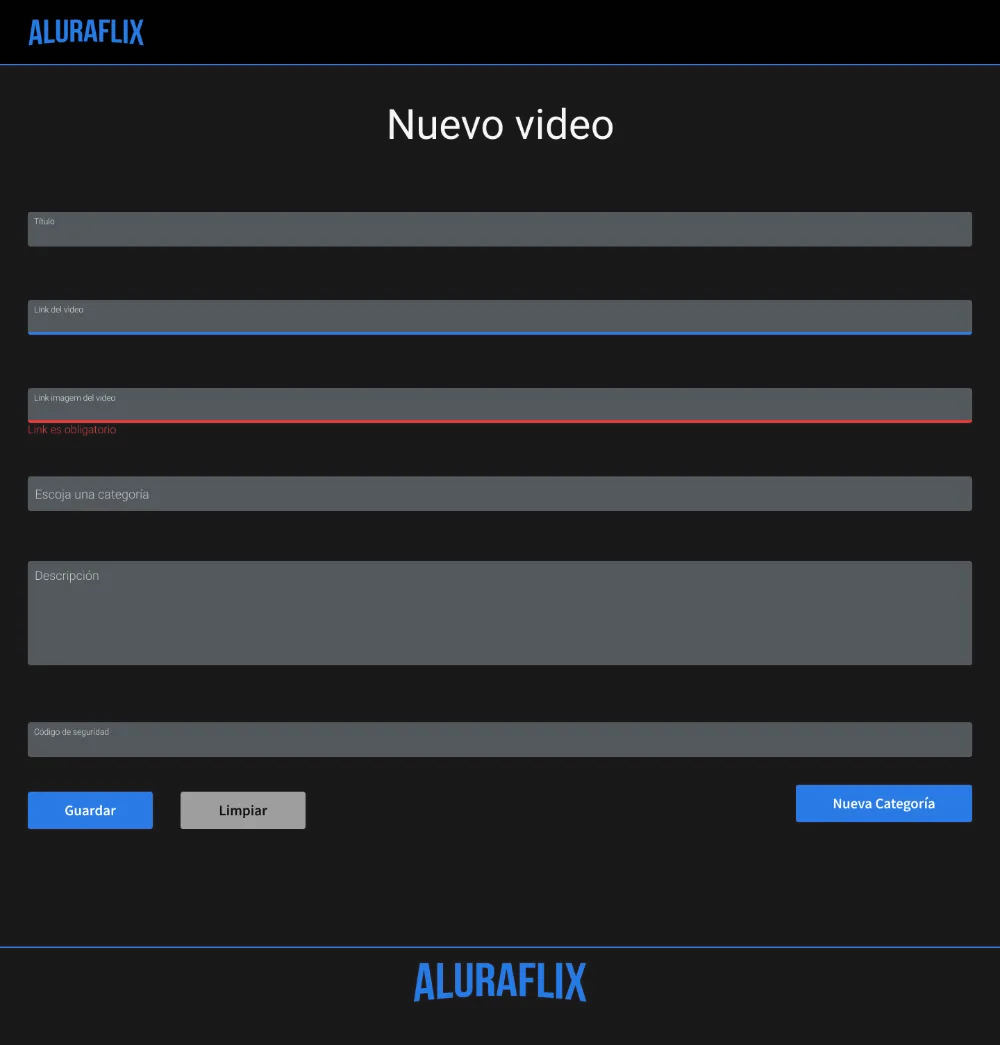 Nuevo Video AluraFlix