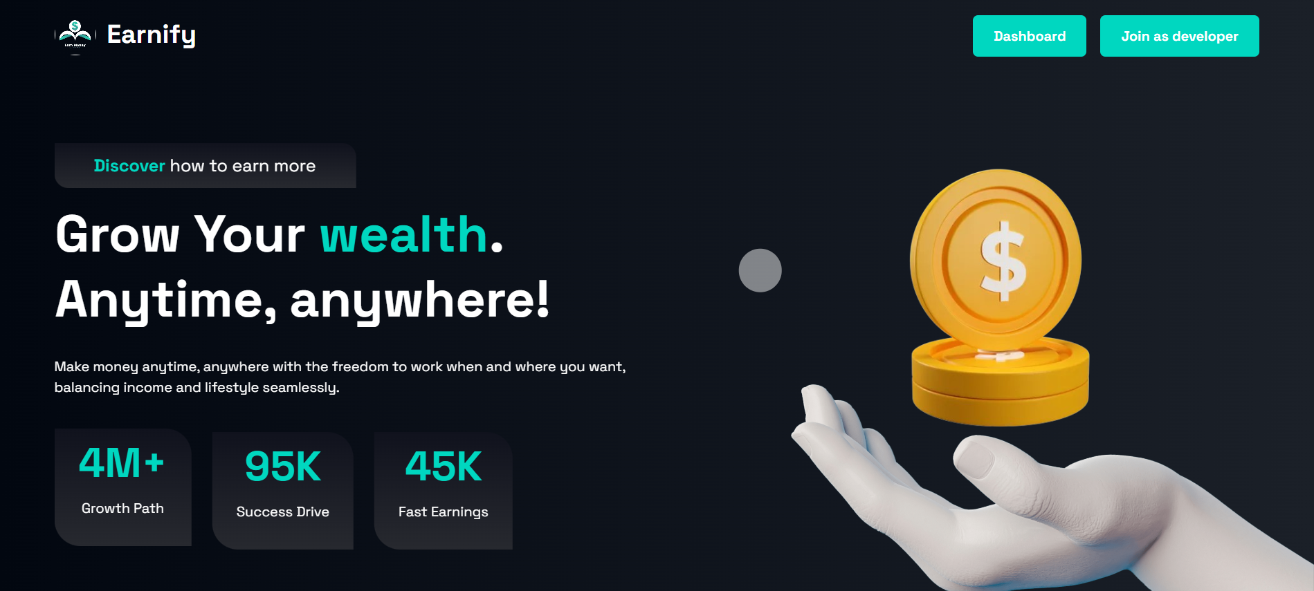 Earnify Screenshot